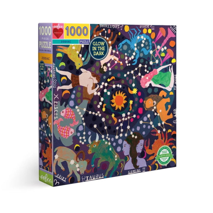 Gibsons Puzzle „Frosted River“ 1000 Teile – Winterlandschaft-Puzzle Aus Recyceltem Material