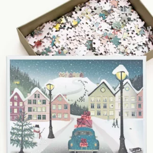 puzzle let it snow vissevasse 1000 pièces