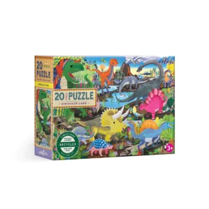 Dinosaur Land 20 Pieces Puzzle eeboo