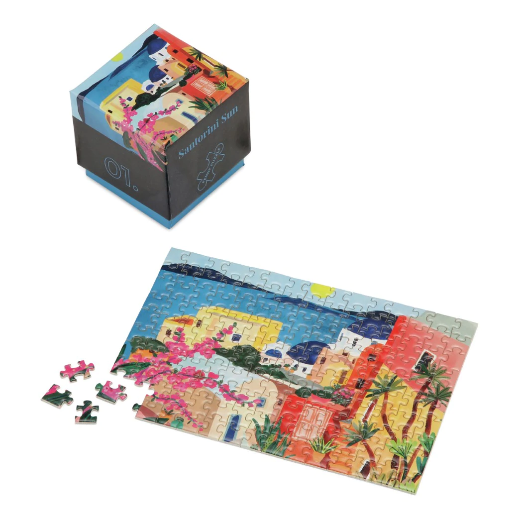 Puzzle Santorini Sun - Mini puzzle 150 pièces - Penny Puzzle