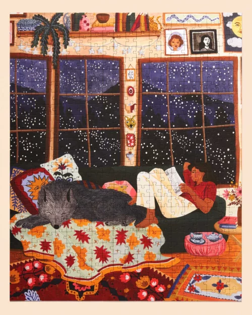 The Wolf and I Puzzle by Angela Mckay 500 pièces 1