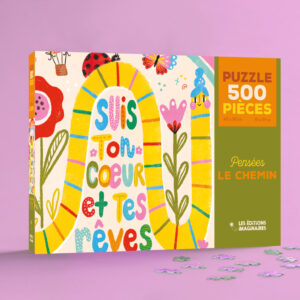 Le chemin puzzle 1000 pièces les éditions imaginaires