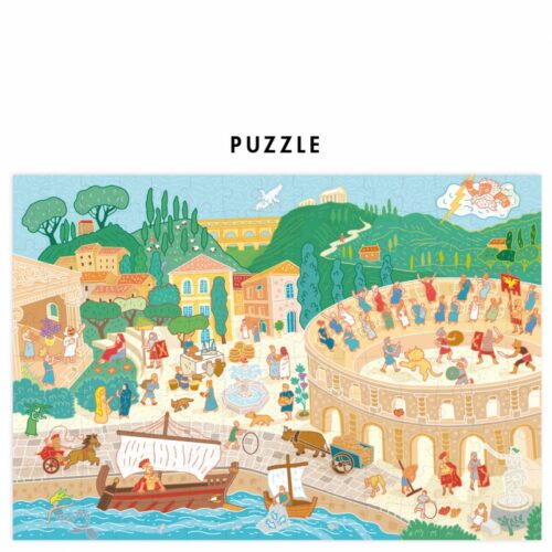 Puzzle antiquité pirouette cacahuète 192 pièces puzzle
