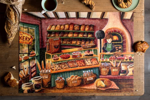 Cosy bakery puzzle Trevell 1000 pièces