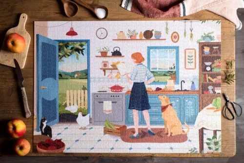 Country kitchen puzzle Trevell 1000 pièces
