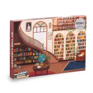 At the library puzzle Trevell 1500 pièces