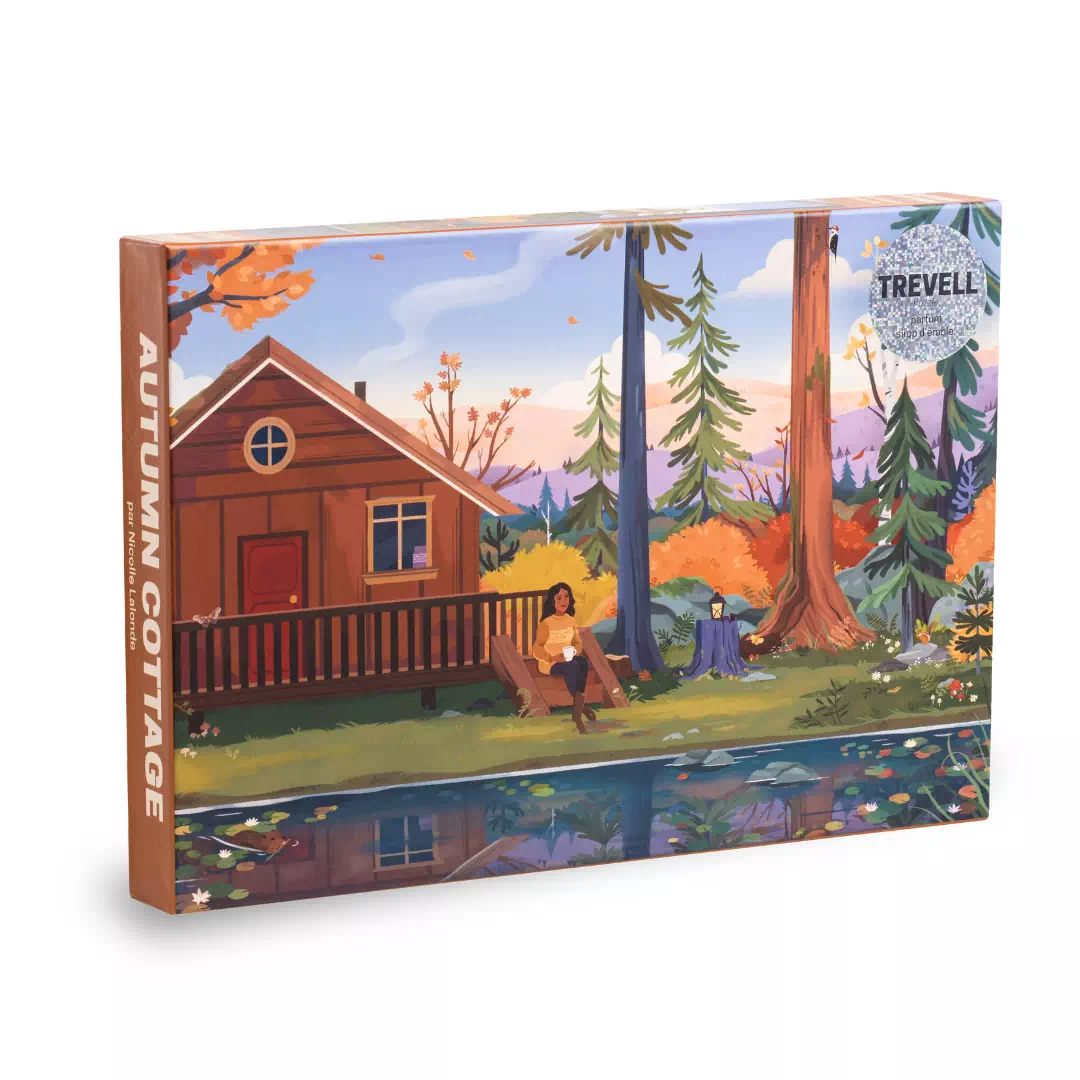 Puzzle Autumn Cottage - 1000 pièces - Trevell