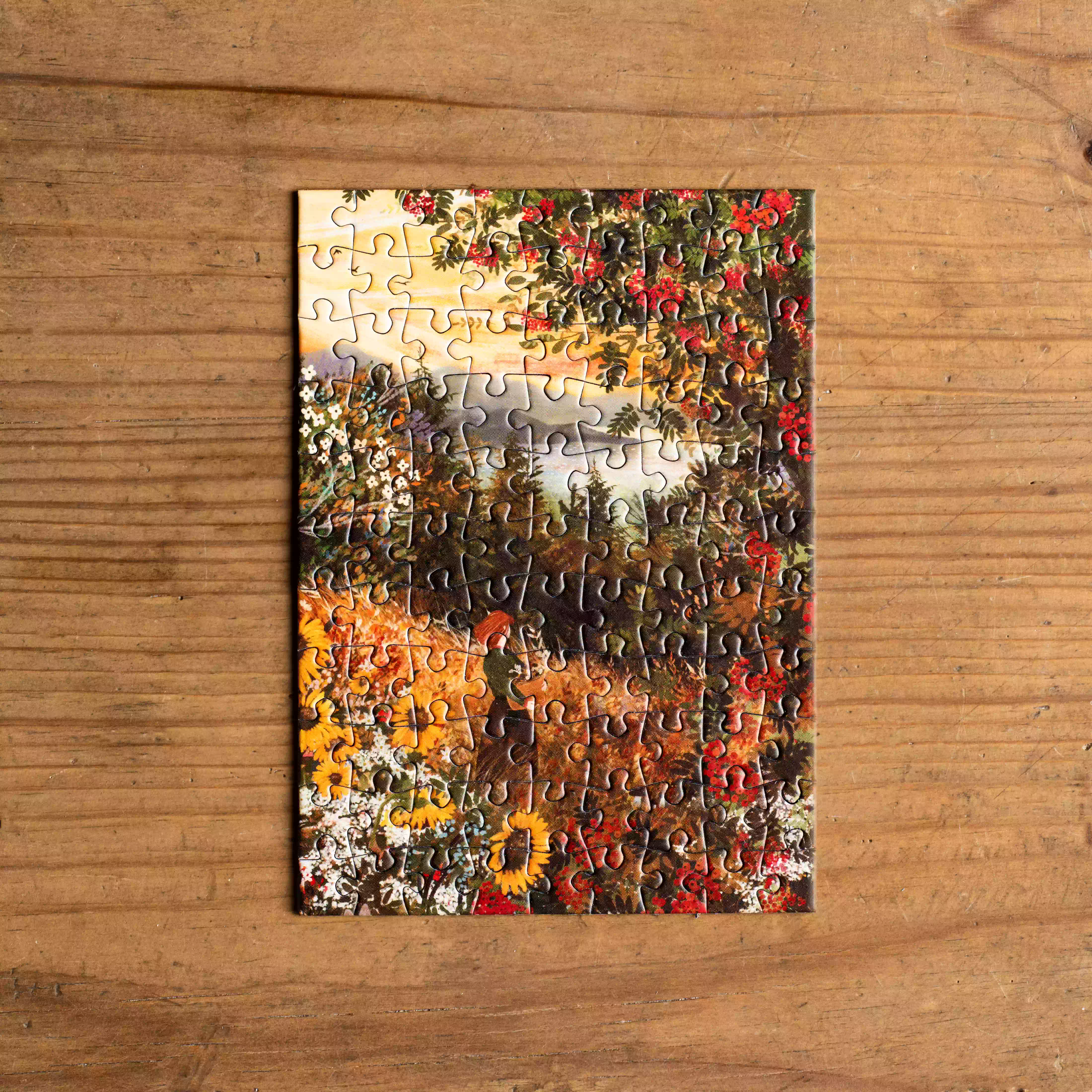 autumn foraging mini puzzle trevell 99 pièces
