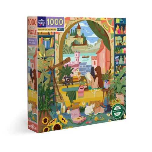 Puzzle Reading & Relaxing Eeboo 1000 pièces