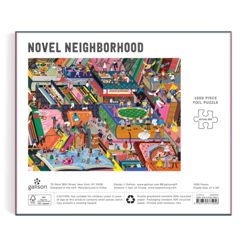 Puzzle Novel Neighborhood 1000 pièces Galison