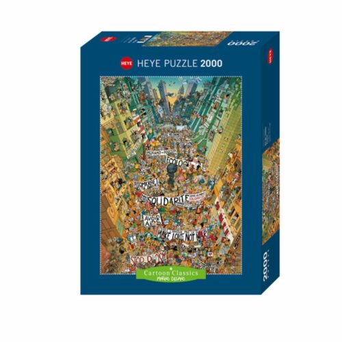 Puzzle Protest 2000 pièces Heye
