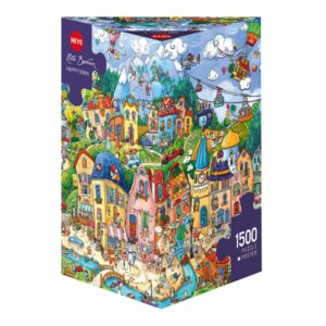puzzle happytown 1500 pièces heye