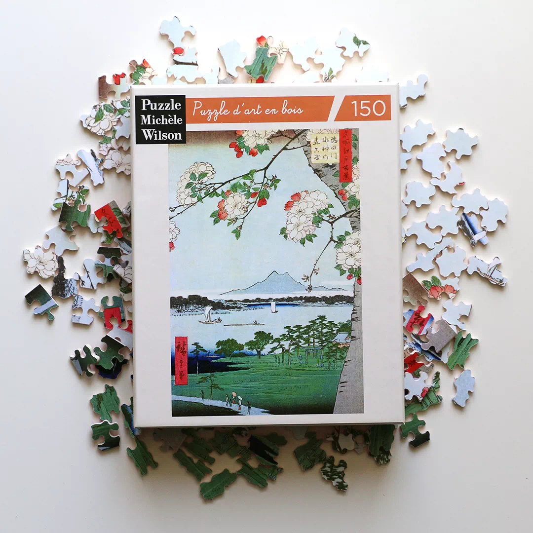 Puzzle Pommiers en fleurs - 150 pièces - Michèle Wilson - Trevell