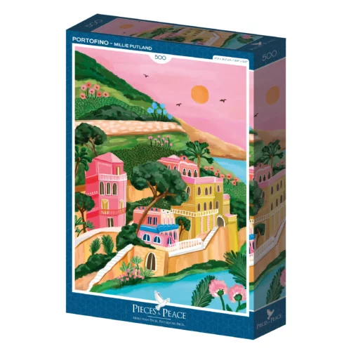 puzzle Portofino pieces & peace 500 pièces