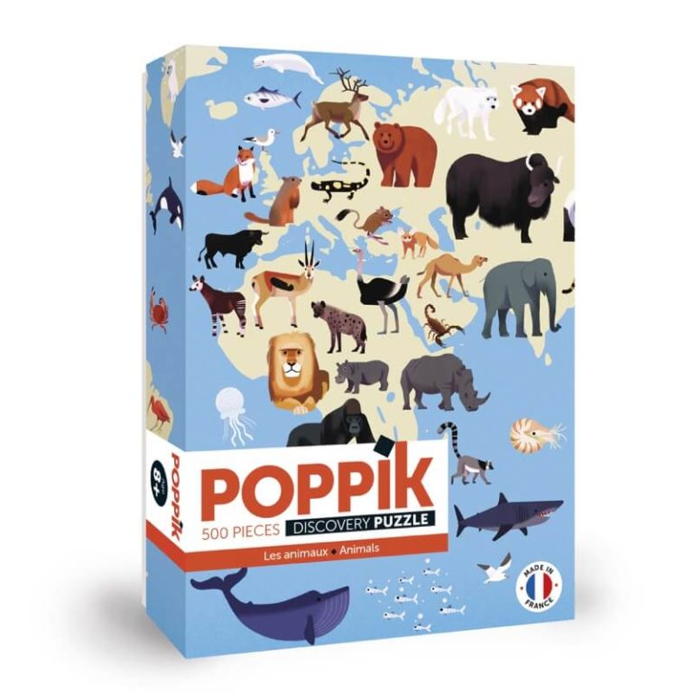Puzzle Animaux - 500 pièces - Poppik - Trevell