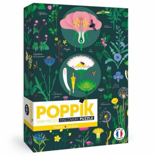 Puzzle Botanique 1000 pièces Poppik