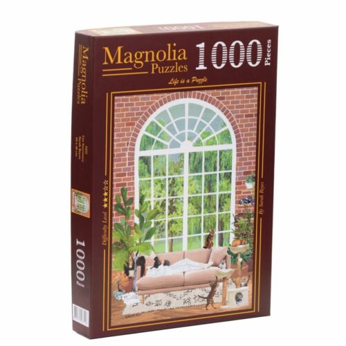 Puzzle Cat Sanctuary magnolia 1000 pièces
