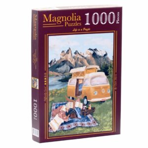 Puzzle Torres del Paine magnolia 1000 pièces