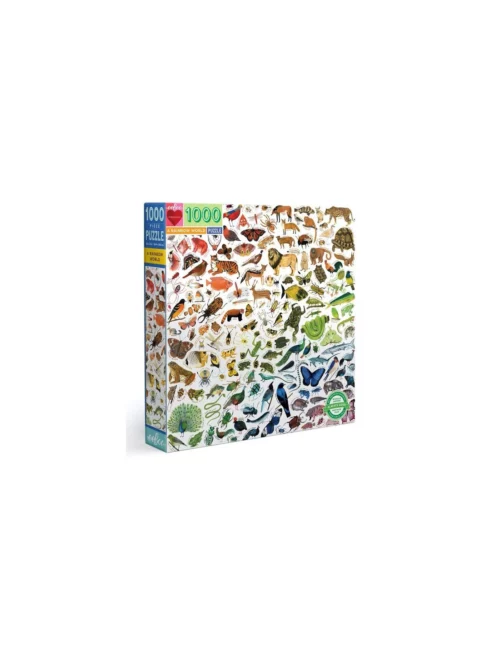 Puzzle A rainbow world - Eeboo - 1000 pièces