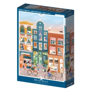 puzzle Nine Streets Amsterdam Pieces & Peace 500 pièces