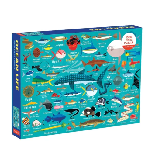 puzzle ocean life mudpuppy 1000 pièces