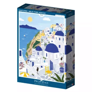 Puzzle Santorini Party Pieces & Peace 500 pièces