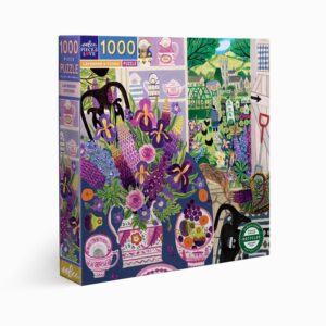 lavender kitchen puzzle eeboo 1000 pièces