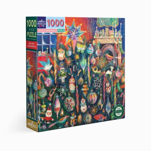 Puzzle Holiday Ornaments - Eeboo - 1000 pièces
