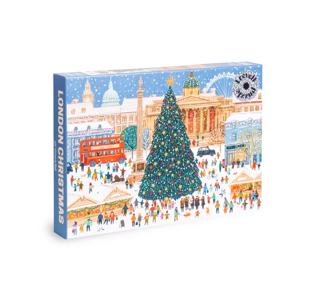 Puzzle London Christmas - 1000 pièces - Trevell