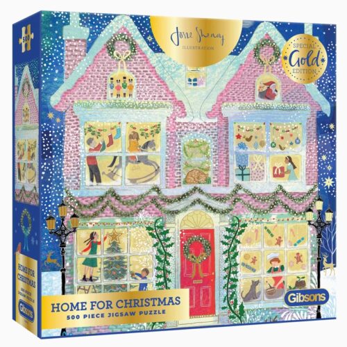 Puzzle home for christmas gibsons 500 pièces