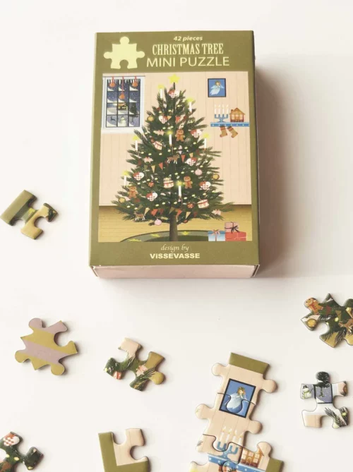 puzzle christmas tree vissevasse 42 pièces