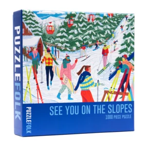 puzzle 1000 pièces see you on the slopes