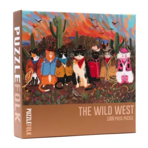 puzzle The Wild West puzzefolk 1000 pièces