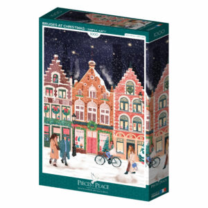 puzzle Bruges at Christmas pieces & peace 1000 pièces