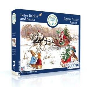 Puzzle Peter Rabbit and Santa new york puzzle 1000 pièces