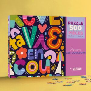 Puzzle les couleurs - Les éditions imaginaires 500 pièces