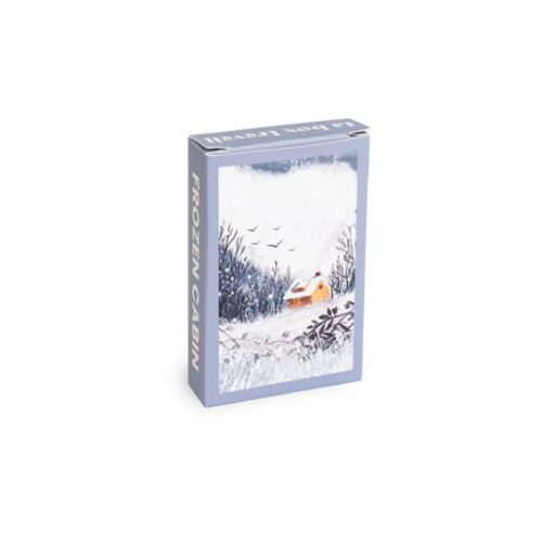 mini puzzle frozen cabin la box trevell