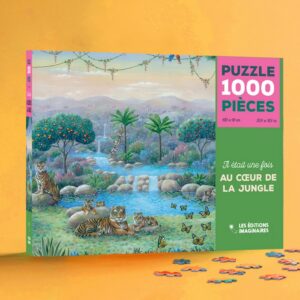 puzzle au coeur de la jungle Les éditions imaginaires 1000 pièces