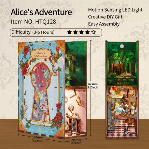 Book Nook Alice's Adventure