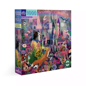 Puzzle Cat And The Castle 1000 pièces eeboo
