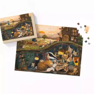 Puzzle Cosy In The Woods 1000 pièces Esther Bennink