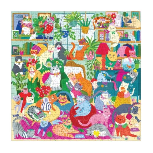 puzzle Caturday Afternoon 500 pièces galison