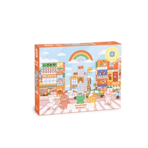 puzzle quartier shibuya les éditions heol 1000 pièces