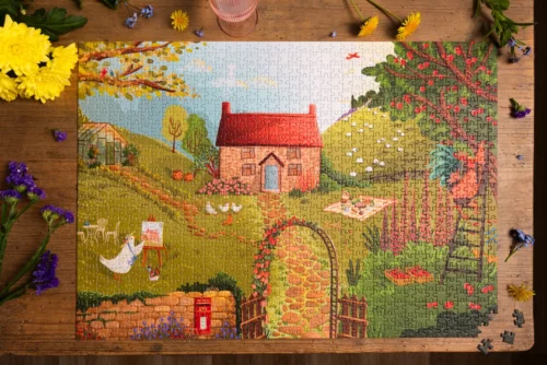 puzzle cottage dream trevell 1000 pièces