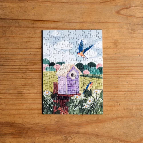 mini puzzle bird house trevell