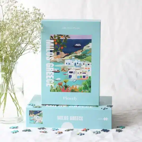 puzzle milos greece piecely 1000 piรจces