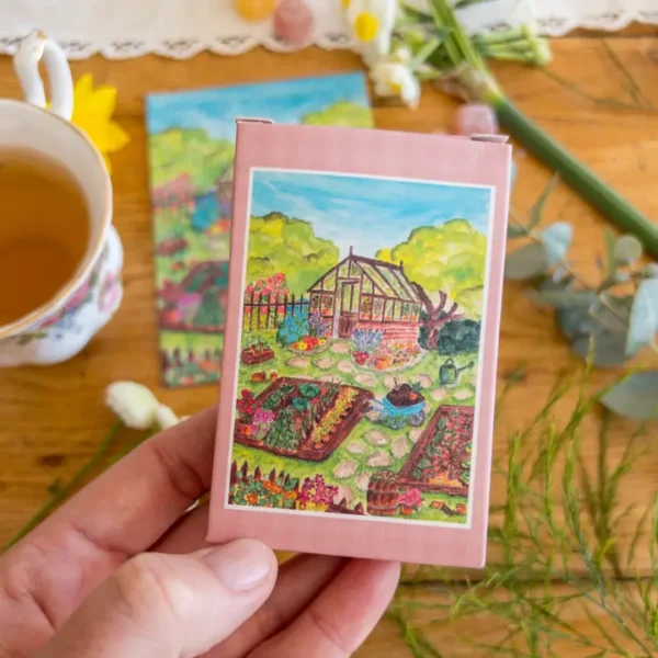 Mini Puzzle Serre de Printemps caro from woodland