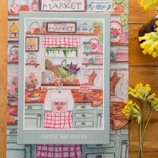 Puzzle Cuisine de Printemps 500 pièces caro from woodland