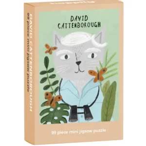 Mini puzzle David Cattenborough - Happily - 99 pièces
