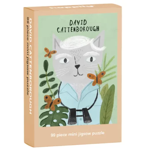 Mini puzzle David Cattenborough - Happily - 99 pièces